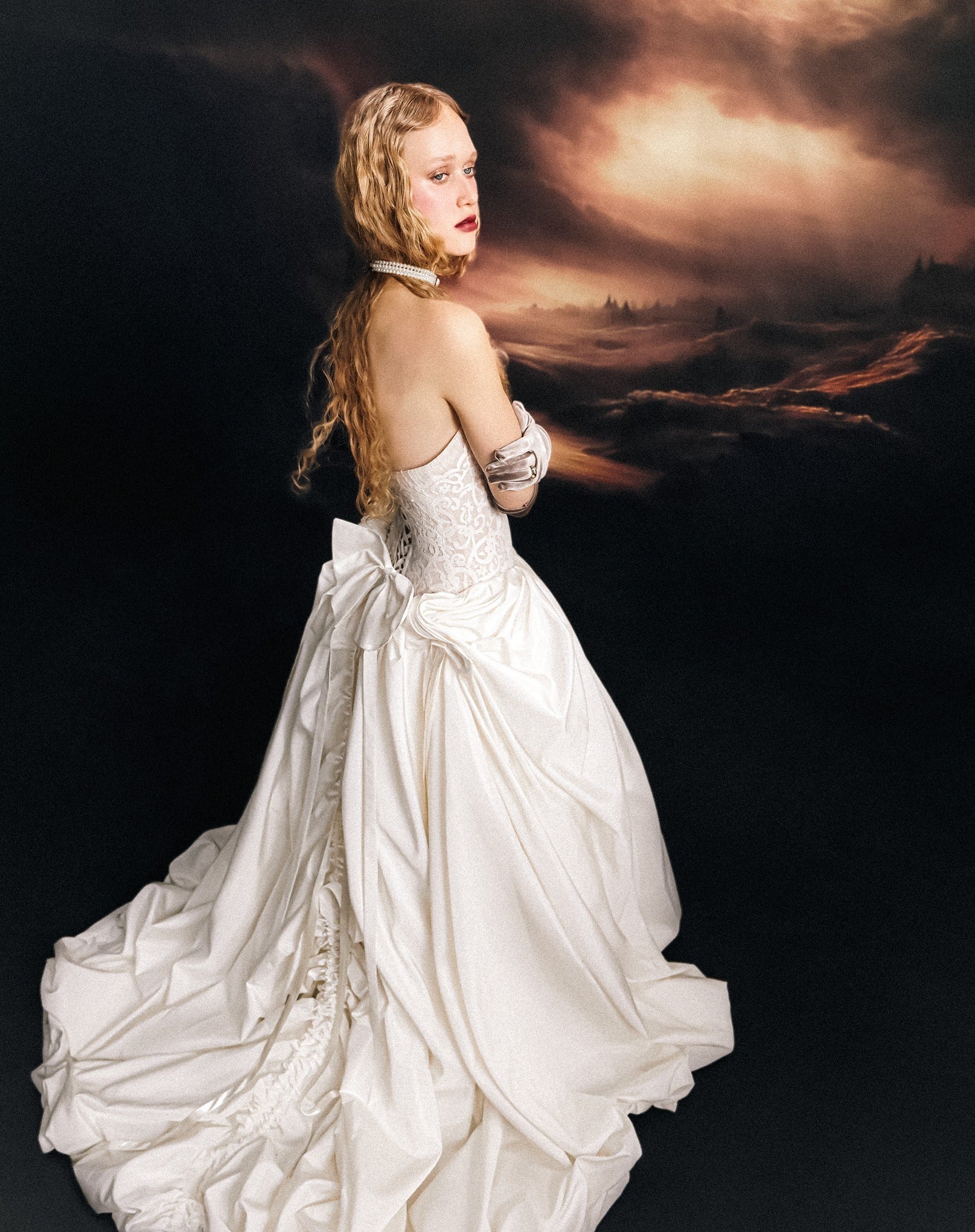 ノケウラップドレス Elowen - LOOK VII -Roman de lan Rose – Cagteks Bridal